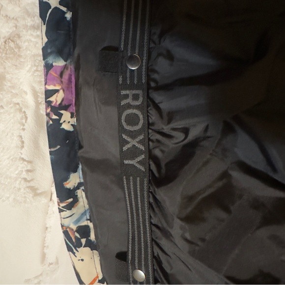 Roxy Jet Ski Snow Jacket - DryFlight 10K - Floral Print - Size S - Picture 6 of 7